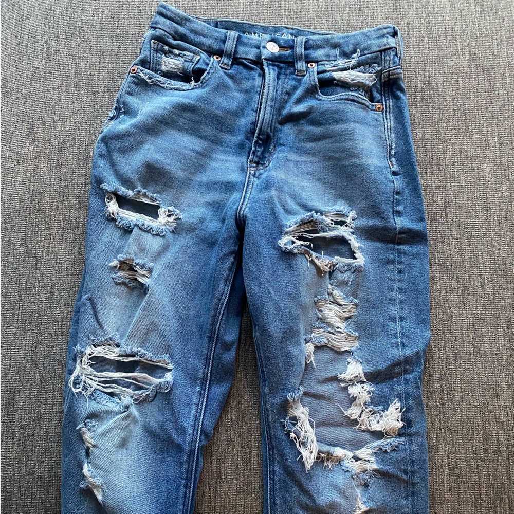 American Eagle Curvy Mom Jean
